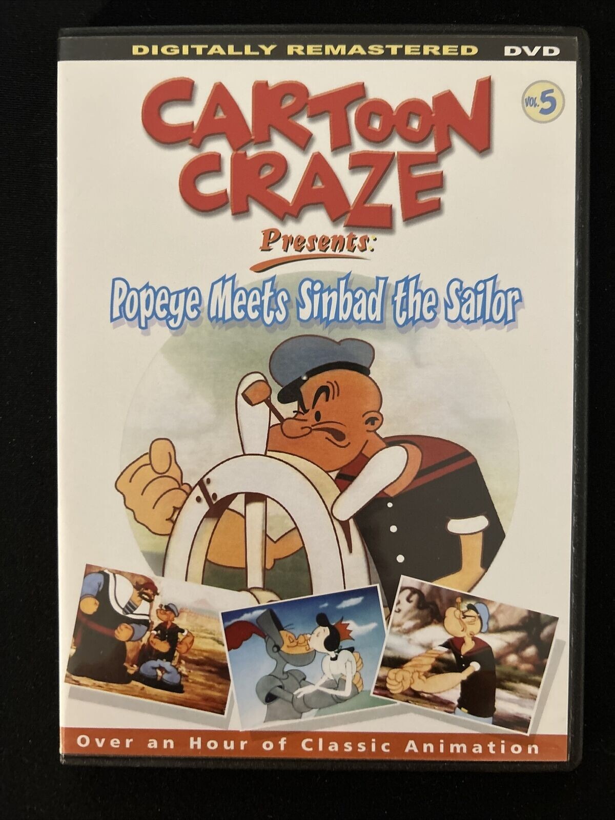 Cartoon Craze -Popeye Meets Sinbad the Sailor (DVD) Disc