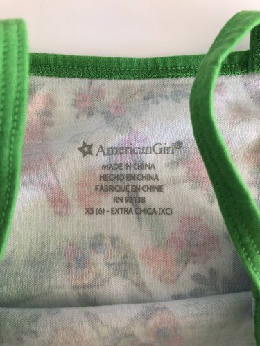 NEW! Sz 6 American Girl Lea Clark romper shorts ~ jumper 1 Piece Outfit