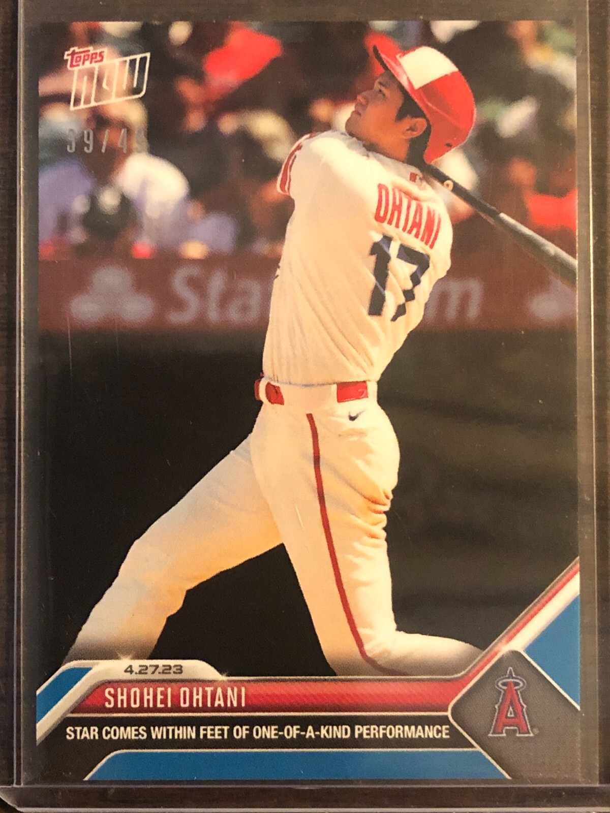 シングルカード Topps 2023 NOW  SHOHEI OHTANI  #194 2023 Topps Now #194 Shohei Ohtani Los Angeles Angels 39/49