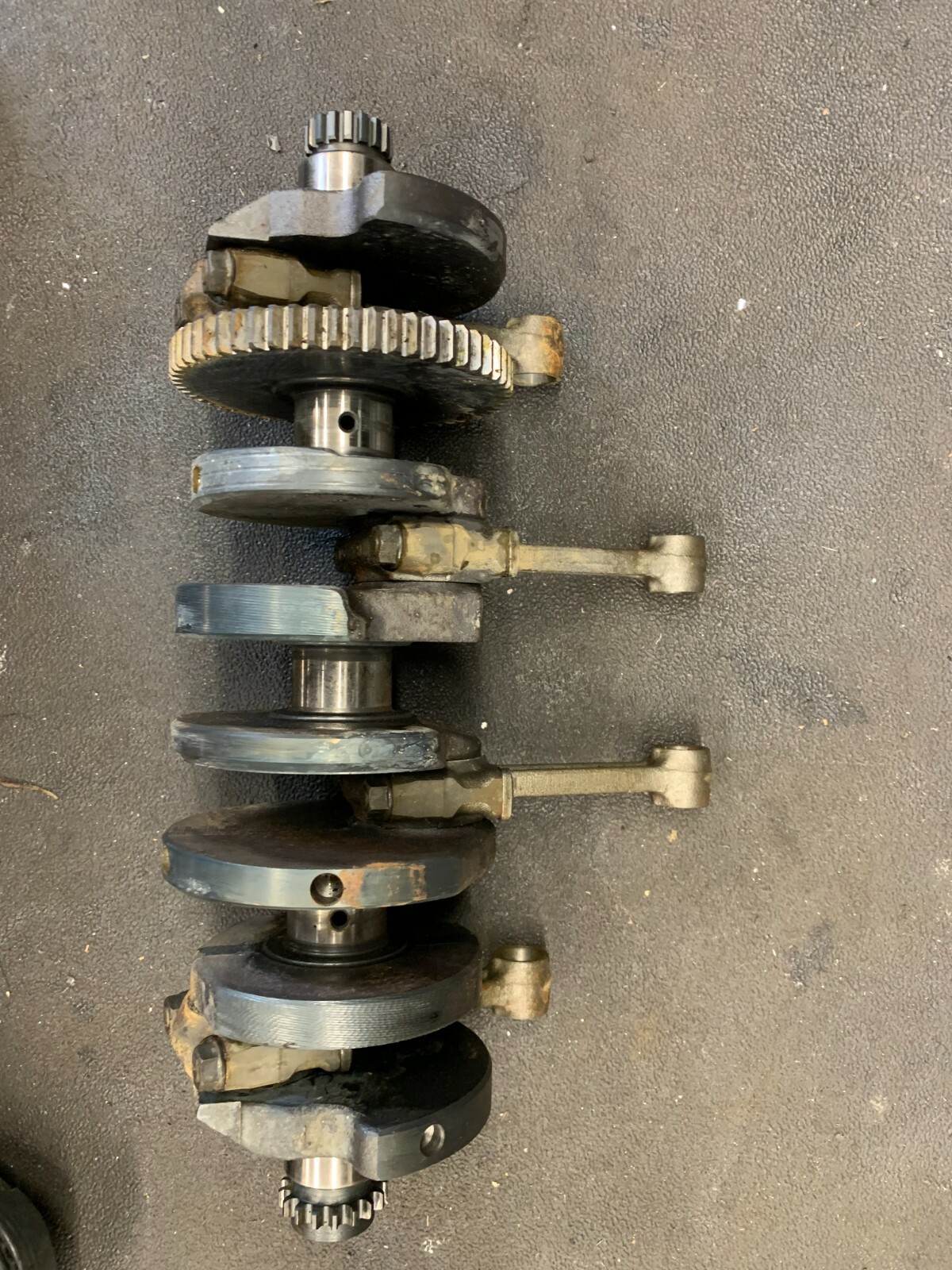 93-01 Kawasaki ZX11 GPZ Crankshaft and Rods 13031-1456 | eBay