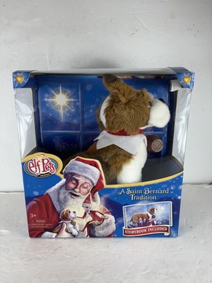 Elf Pets A Saint Bernard Tradition Pet Plush Dog & Storybook