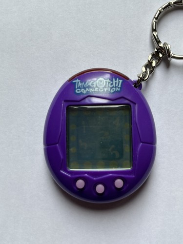 Tamagotchi Connection V1 Solid Purple Shell Tested and