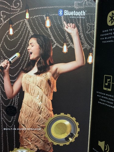 FAO Schwarz Bluetooth Vintage Microphone. New In The Box.