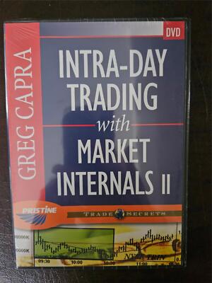 Greg Capra: Intra Day Trading With Market Internals II DVD NEW SEALED