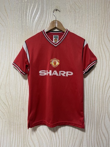 1970 Manchester united score draw ユニフォーム MANCHESTER UNITED SCORE DRAW REPLICA FOOTBALL SHIRT S MENS