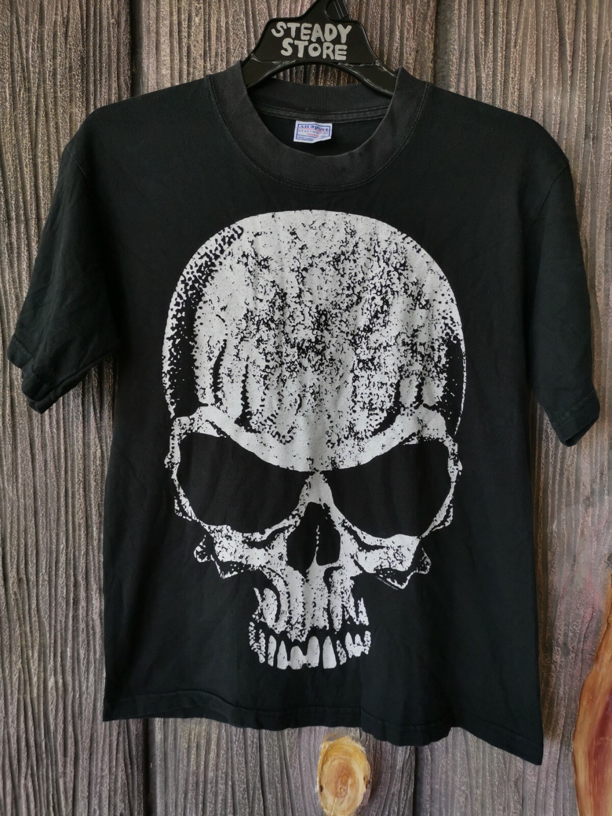 90s fasion victimスカルTシャツtattoo ヴィンテージ USA製 90s ビンテージ FASHION VICTIM スカル Tシャツ 90s fasion