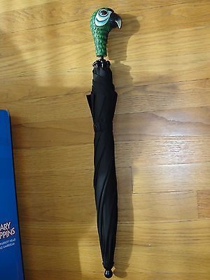 NEW Disney Broadway Mary Poppins Parrot Head Kids/Youth Costume Umbrella 
