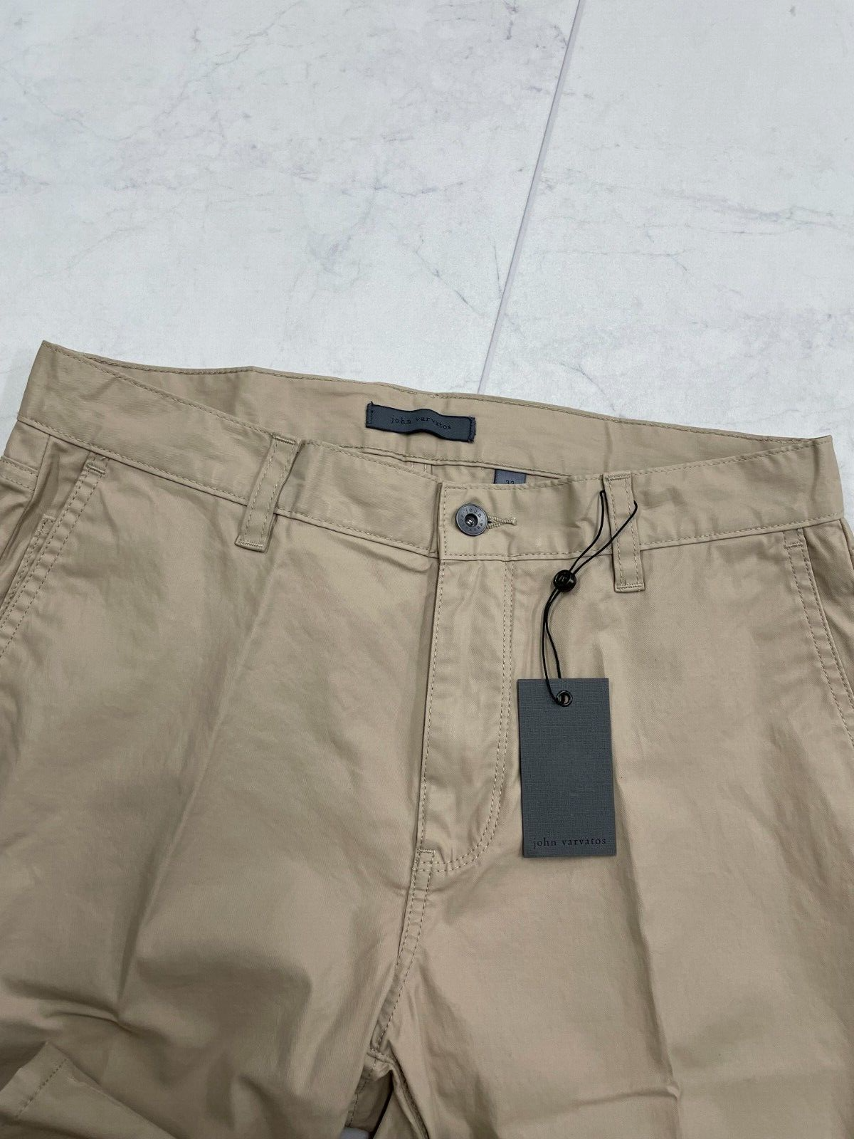 JOHN VARVATOS $ 478 JOHN VARVATOS MOTOR CITY PANTS IN CARAMEL SIZE:32