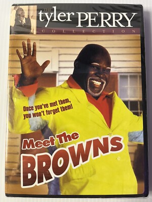 Tyler Perry s Meet the Browns (DVD, 2004, Region 1). NEW/SEALED. FREE SHIPPING.