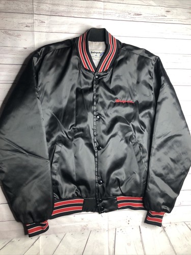 VINTAGE Snap-On Swingster Jacket Windbreaker Medium Made in