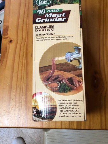 Lem #10 Hand Meat Grinder