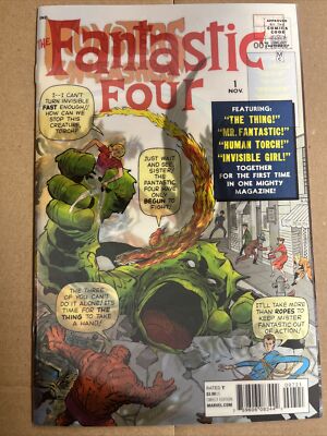 Monsters Unleashed #7 Fantastic Four Lenticular Cover Marvel 2017 Cullen Bunn NM