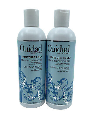 Ouidad Moisture Lock Leave in Conditioner 8.5 OZ Pack of 2