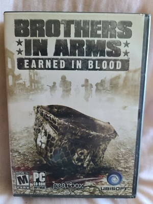 Shelf62g VINTAGE PC GAME/SOFTWARE~Brothers in arms- earned in blood