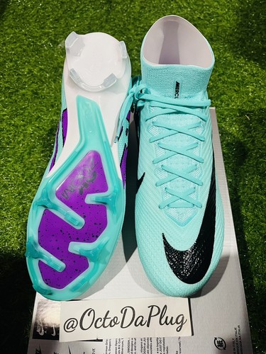 Pre-owned Nike Zoom Mercurial Superfly 9 Elite Fg Hyper Turquoise Mens Sizes Dj4977-300 In Blue