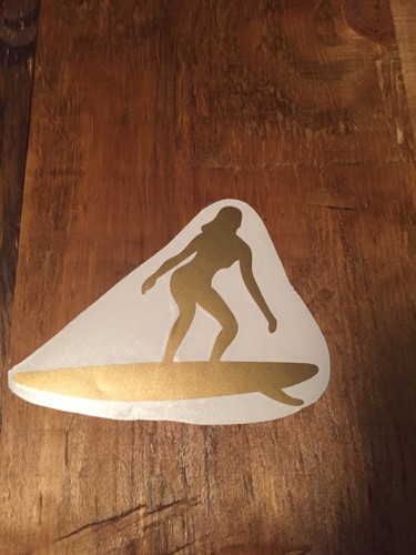 The Decal Guru Surfer Paradise Vinyl Sticker Macbook New