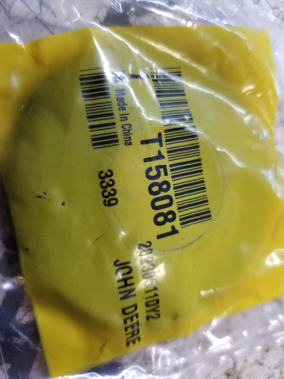 JOHN DEERE T158081 WASHER - Picture 3 of 3