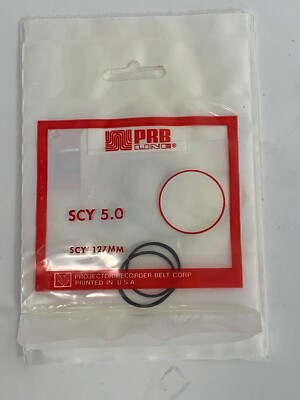  PRB SCY 5.0 Square Cut Belt for VCR, Cassette, CD Drive or DVD Drive SCY5.0