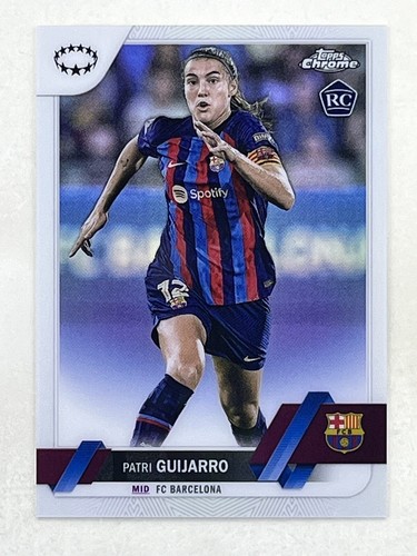 Patri Guijarro 2022-23 Topps Chrome UEFA Women's Champions