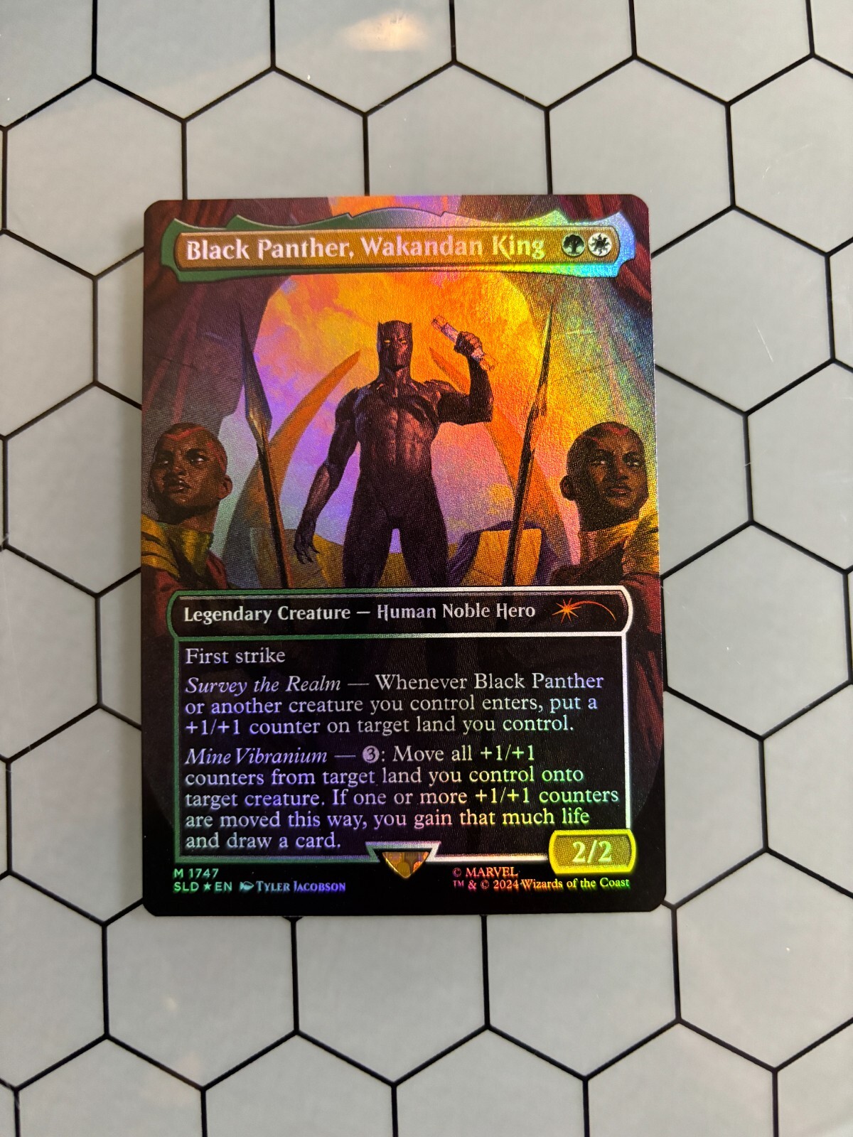 MTG | Secret Lair | Black Panther, Wakandan King (1747