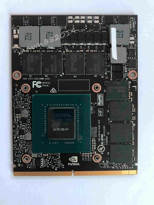 NEW Nvidia GeForce GTX1070 8GB DDR5 MXM3. Dell Alienware HP MSI Clevo VIDEO CARD