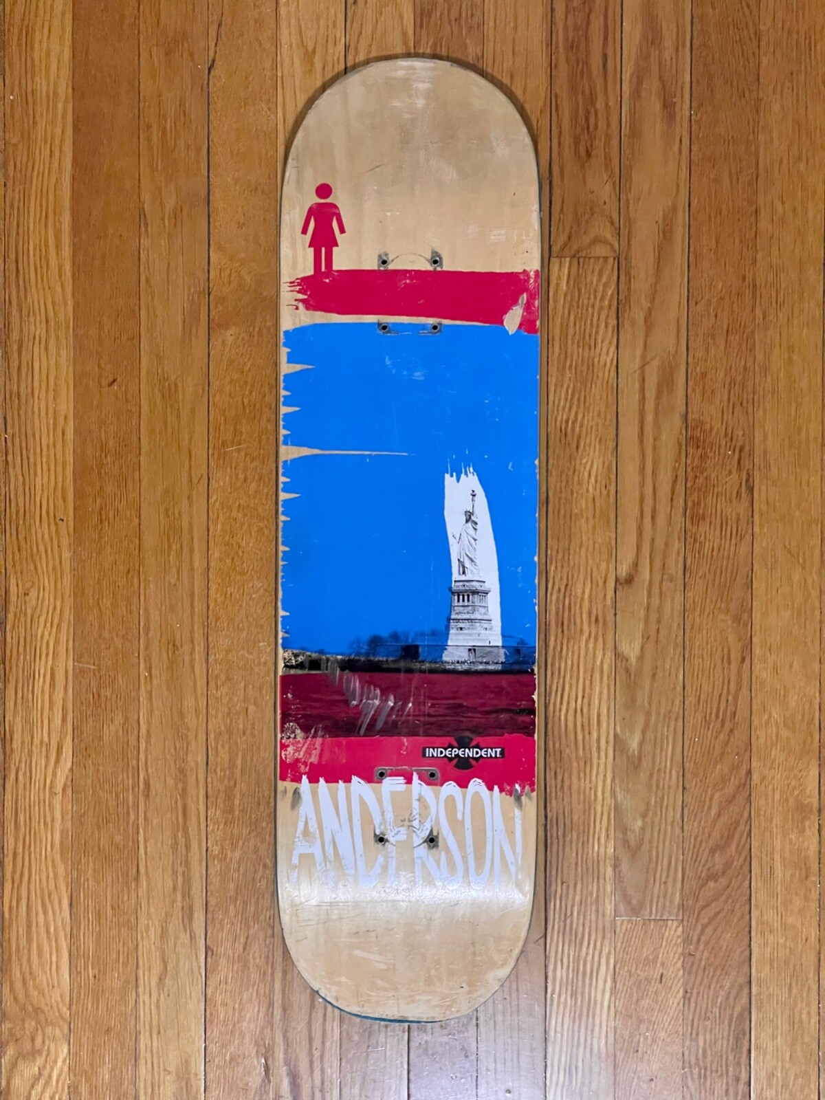 Girl - Brian Anderson - Darkroom series deck - W 8.5