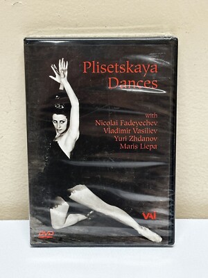 Plisetskaya Dances W/ Fadeyechev, Vasiliev, Zhdanov Liepa 2003 DVD NEW SEALED!
