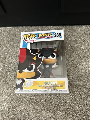 Funko Pop! Sonic The Hedgehog Shadow #285 Common With Protector