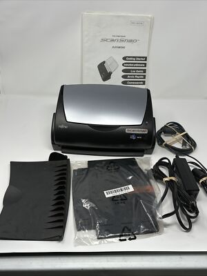 Fujitsu FI-5110E0X2 Scansnap Color Image Scanner Untested For Parts or Repair