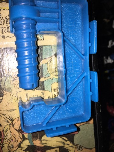 Vintage Hot Wheels Redlines Era 1967 BLUE Start Gate Track Clamp Rare