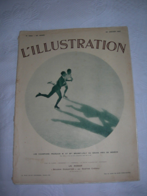 Revue L'Illustration 30/01/1937-NÂ°4900- Patineurs Brunet/Joly-Allemagne Nouvelle