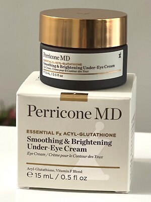 Perricone MD Essential Fx AG Smoothing & Brightening Under-Eye Cream 0.5 oz NIB