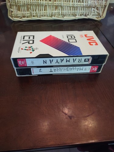 JVC VHS 180 ER Excellent Resolution Set Of 2 Tapes | eBay