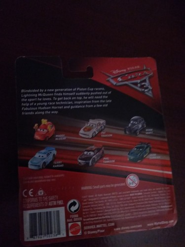 Disney Pixar Cars 3 Ed Truncan Next Gen Mood Springs # 33 Mattel 1:55 Diecast