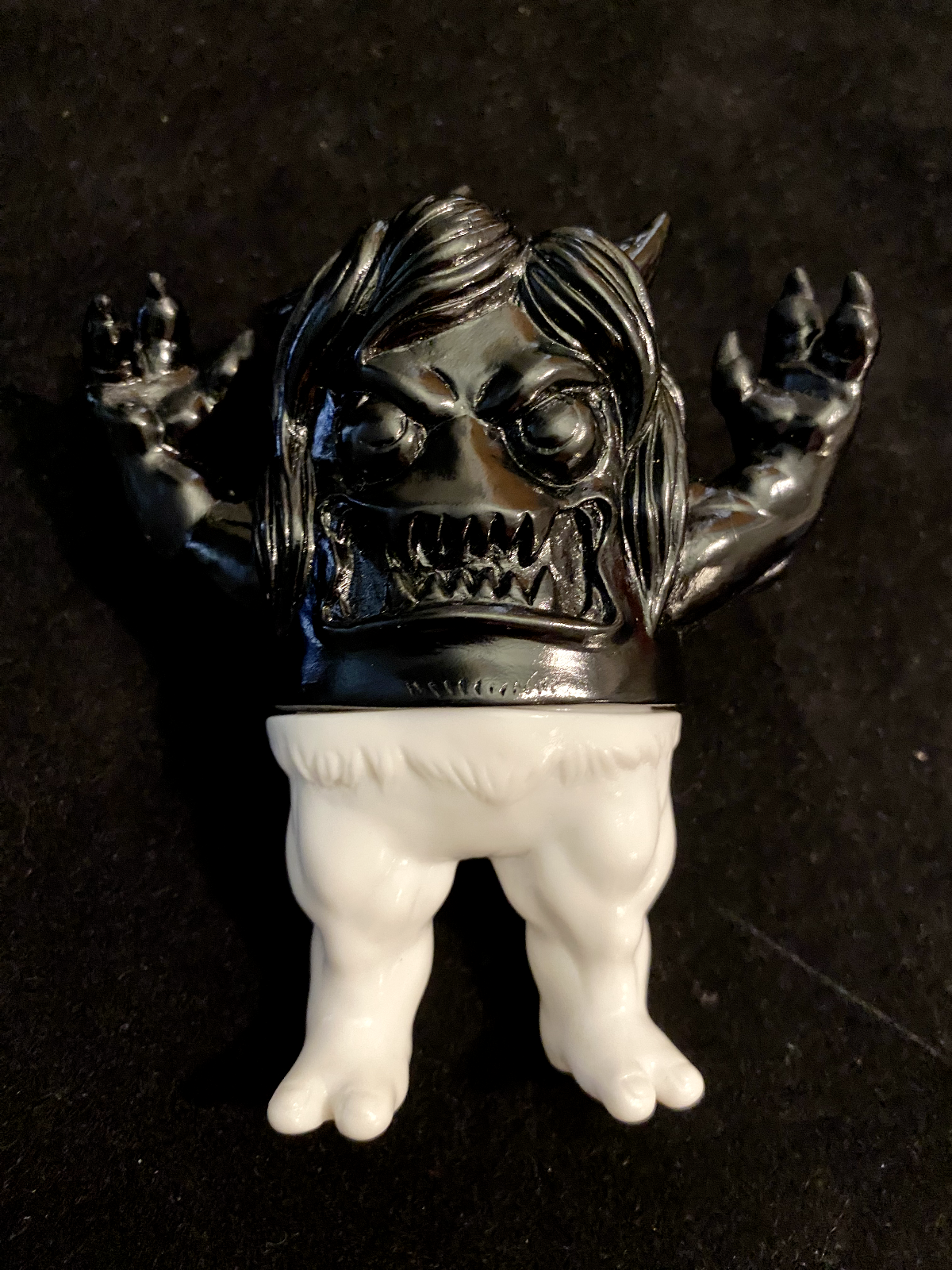 人面犬　yokaiyu sofubi rampage Awesome Toy Jinmenken 人面犬 駭骨犬 GID Set (Glow in the