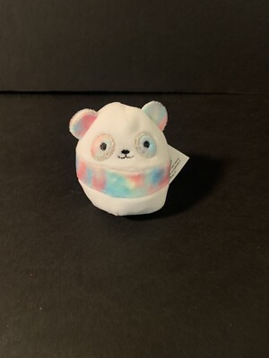 2.5'' Squishville by Squishmallows Tie dye panda.