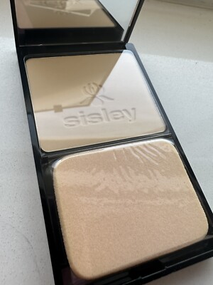 Sisley Phyto-Teint Eclat Powder Foundation 0 Porcelaine - New w/o Box 0.35oz/10g