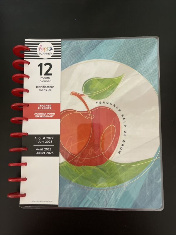2022-23 Academic Planner Big 12 Month - The Happy Planner