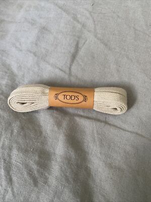 NEW TODS TAN LACES MADE IN ITALY