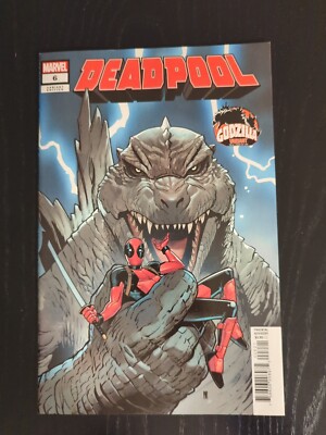 DEADPOOL #8 GODZILLA VARIANT 1