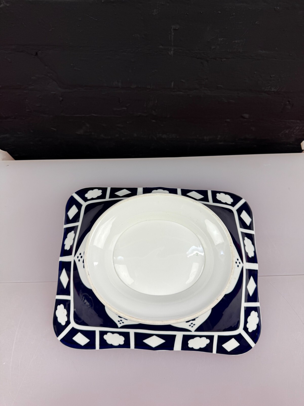 Royal Crown Derby Unfinished Imari 1128 Large Footed Handled Basket 2 Available
