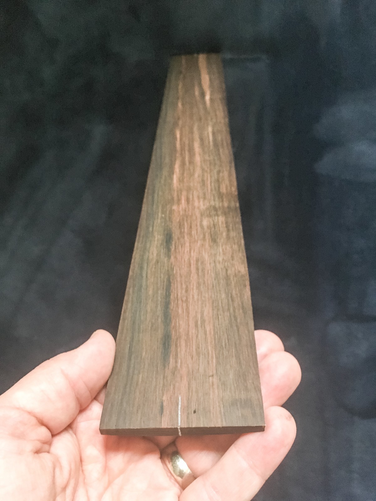 Slotted Macassar Ebony Slotted Fretboard - Beautiful!