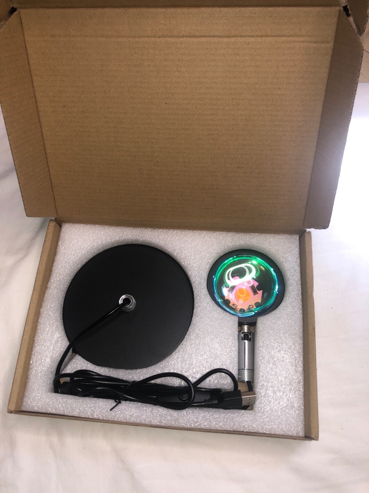 Sunset Projection Lamp Night Light Projector Led Lamp 180 De