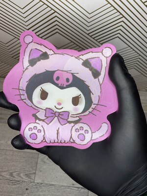 Sanrio Kuromi My Melody & Hello Kitty 3D Lenticular Motion Car Sticker Decal