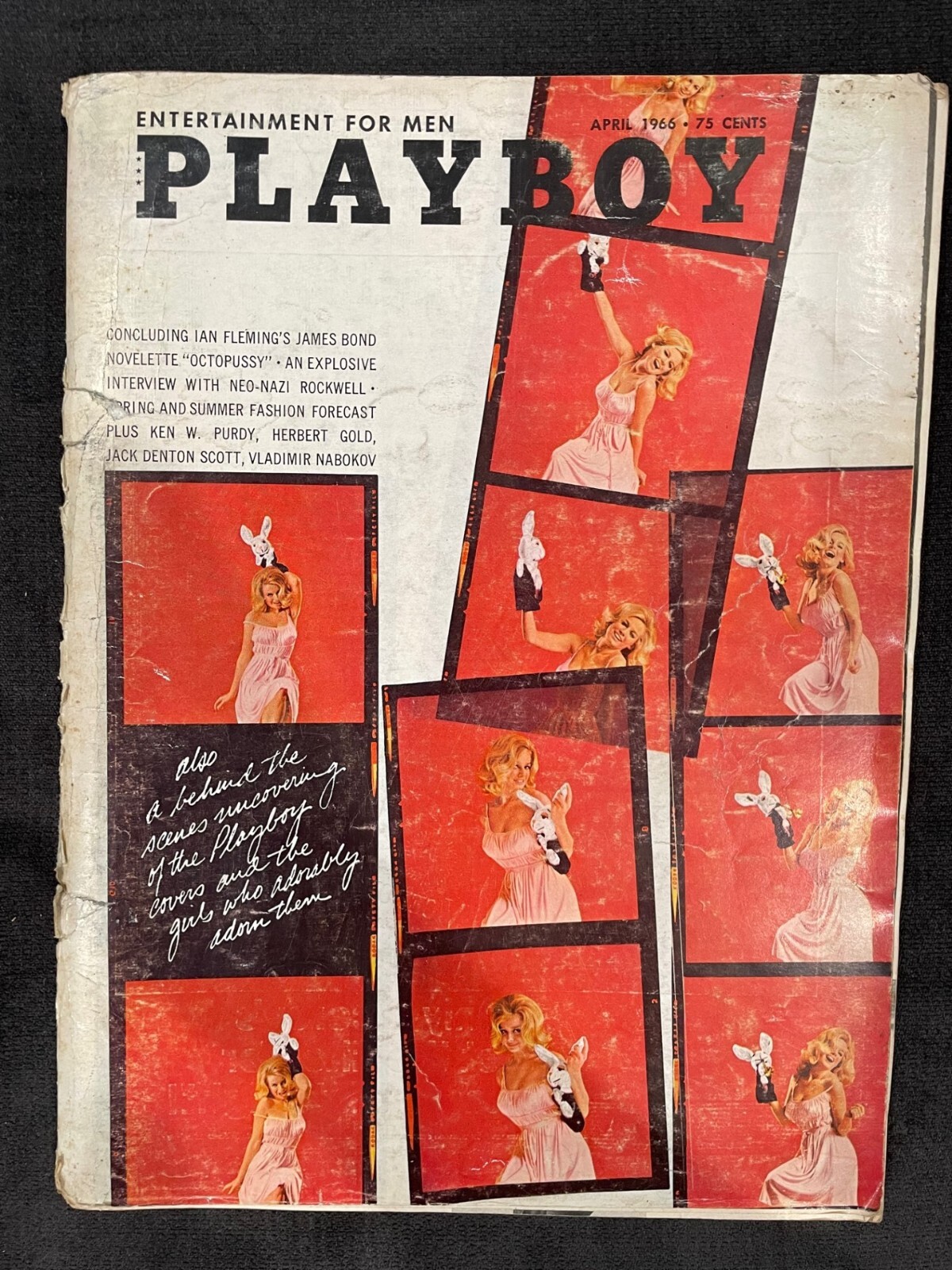 PLAYBOY Magazine APRIL 1966 - Playmate Karla Conway - James