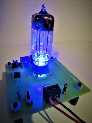 Ham Radio Project static  detector with display XB1  tube