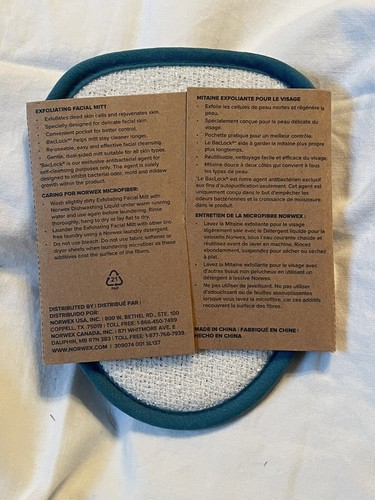 New Norwex Facial Mitt