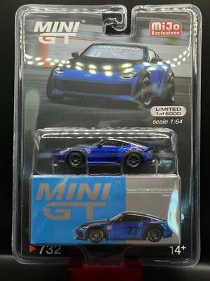 Mini GT #732 Nissan Z LB NATION WORKS Seiran Blue