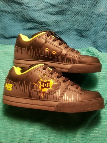 Ken Block Black And Green 43 DC Shoes Sneaker Rare Men's US Size 11 Leather. New