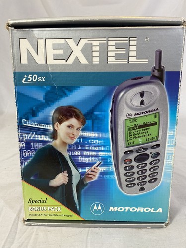 Vintage Motorola i50sx Cell Phone Nextel | eBay